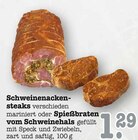 Schweinenackensteaks von  im aktuellen E center Prospekt für 1,29 €
