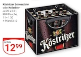 Schwarzbier Angebote von Köstritzer bei GLOBUS Duisburg für 12,99 €