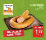 Leberwurst im Ring Angebote bei Marktkauf Leipzig für 1,39 €