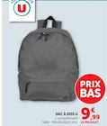 Sac à dos - U - Super U à Bordeaux Sac à dos - U en promo chez Super U Bordeaux à 9,99 €