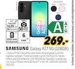 Galaxy A27 5G Black von Samsung für 269,00 € bei MEDIMAX im Angebot Galaxy A27 5G Black von Samsung im aktuellen MEDIMAX Prospekt