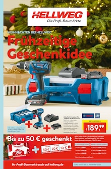 Bohrmaschine im Hellweg Prospekt "Die Profi-Baumärkte" mit 20 Seiten (Potsdam)