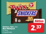 Snickers Multipack im Angebot bei famila Nordwest in Oldenburg Snickers Multipack Angebote von Snickers bei famila Nordwest Oldenburg für 2,37 €