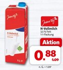 H-Vollmilch Angebote von Jeden Tag bei Markant Nordwest Osnabrück für 0,88 €