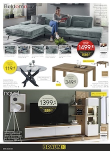 Aktueller BRAUN Möbel-Center Homburg Prospekt BRAUN Möbel-Center Prospekt Homburg "CA$HBACK WOCHEN" mit 20 Seiten