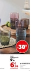 6 gobelets en promo chez Super U Sainte-Geneviève-des-Bois à 6,99 €