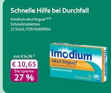 Imodium akut lingual Angebot im mea - meine apotheke Prospekt Imodium akut lingual im mea - meine apotheke Prospekt zum Preis von 10,65 €