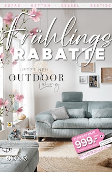 Ecksofa im Kabs Prospekt "WOHNEN UNTER FREIEN HIMMEL" mit 12 Seiten (Leipzig)