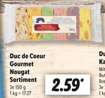 Gormet Nougat Sortiement Angebot in Sankt Sebastian Gormet Nougat Sortiement im aktuellen Prospekt bei Lidl in Sankt Sebastian
