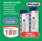 Wasserfilter DLSC002 von DeLonghi für 18,00 € bei GLOBUS im Angebot Wasserfilter DLSC002 von DeLonghi im aktuellen GLOBUS Prospekt