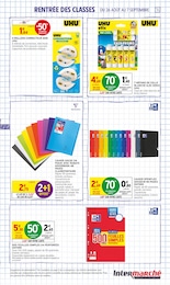Prix et réduction Clairefontaine dans le prospectus Intermarché en cours Offre Clairefontaine dans le catalogue Intermarché du moment à la page 13