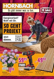 Aktueller Hornbach Baumarkt Prospekt in Horst und Umgebung, "Energieverlust? Nicht mit Dir." mit 27 Seiten, 28.08.2024 - 25.09.2024