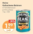 Gebackene Bohnen von Heinz im aktuellen V-Markt Prospekt für 1,99 €