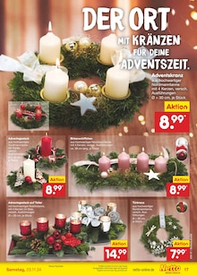 Adventskranz im Netto Marken-Discount Prospekt "Aktuelle Angebote" mit 51 Seiten (Oberhausen)