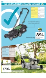 Prix et réduction Tondeuse Électrique dans le prospectus Carrefour Market en cours Offre Tondeuse Électrique dans le catalogue Carrefour Market du moment à la page 8