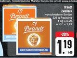 Zwieback von Brandt im aktuellen E center Prospekt für 1,19 €