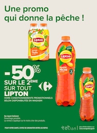 Offre Lipton dans le catalogue Carrefour Proximité du moment à la page 14