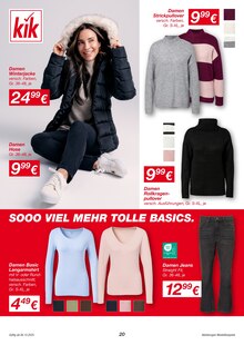 Bekleidung im KiK Prospekt "SOOO VIEL MEHR WINTER-WOW" mit 32 Seiten (Köln)