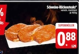 Schweine-Rückensteaks im EDEKA Prospekt Schweine-Rückensteaks von im aktuellen EDEKA Prospekt für 0,88 €