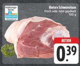 Aktuelles Hintere Schweinehaxe Angebot bei EDEKA in Fürth ab 0,39 €