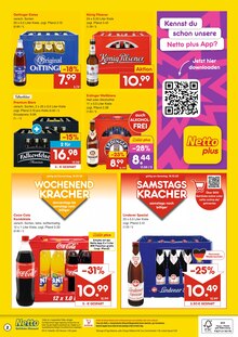 Cola im Netto Marken-Discount Prospekt "DER ORT, AN DEM DU IMMER AUSGEZEICHNETE PREISE FINDEST." mit 2 Seiten (Laatzen)