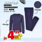 Herren Thermoshirt oder -Hose Angebote von Drifter bei Marktkauf Leonberg für 4,99 €