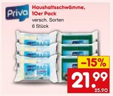 Haushaltsschwämme Angebote von Priva bei Netto Marken-Discount Solingen für 21,99 €