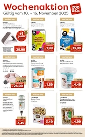 Aktueller ZOO und Co. Zoohandlung Prospekt in Bad Oeynhausen und Umgebung, "Wochenaktion" mit 1 Seite, 10.11.2025 - 16.11.2025