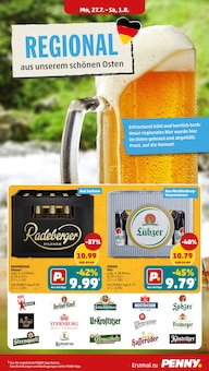 Bier im aktuellen Penny Prospekt (Rostock) Bier im Penny Prospekt "Wer günstig will, muss Penny." mit 48 Seiten (Rostock)