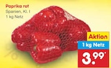 Paprika rot Angebote bei Netto Marken-Discount Lemgo für 3,99 €