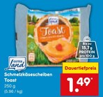 Schmelzkäsescheiben Toast im Angebot bei Netto Marken-Discount in Bietigheim-Bissingen Schmelzkäsescheiben Toast Angebote von Gutes Land bei Netto Marken-Discount Bietigheim-Bissingen für 1,49 €
