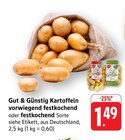 Kartoffeln vorwiegend festkochend oder festkochend im Angebot bei E center in Singen Kartoffeln vorwiegend festkochend oder festkochend Angebote von Gut & Günstig bei E center Singen für 1,49 €