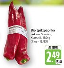 Bio Spitzpaprika rot bei E center im Bruchsal Prospekt für 2,49 €