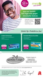 Aktueller mea - meine apotheke Apotheke Prospekt in Kirkel und Umgebung, "Unsere Juni-Angebote" mit 4 Seiten, 01.06.2025 - 30.06.2025