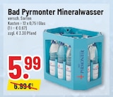 Trinkgut Neuss - Bad Pyrmonter Mineralwasser Angebot im Prospekt Bad Pyrmonter Mineralwasser bei Trinkgut im Neuss Prospekt für 5,99 €