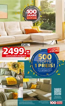 Couch im Segmüller Prospekt "100 JAHRE SEGMÜLLER" mit 48 Seiten (München)