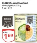 Aktuelle Sauerkraut Angebote bei GLOBUS in Erlangen Aktuelles Sauerkraut Angebot bei GLOBUS in Erlangen ab 1,69 €