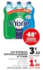 Eau minérale naturelle gazeuse - St Yorre dans le catalogue Super U