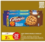 Maxi cookie Granola chocolat - LU - Intermarché Maxi cookie Granola chocolat - LU à 3,75 € dans le catalogue Intermarché