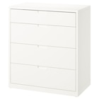 Kommode mit 4 Schubladen elfenbeinweiß 82x47x91 cm im IKEA Prospekt Kommode mit 4 Schubladen elfenbeinweiß 82x47x91 cm von TONSTAD im aktuellen IKEA Prospekt für 229,00 €
