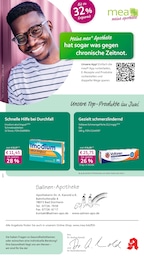 mea - meine apotheke Prospekt für Brigachtal mit 4 Seiten mea - meine apotheke Prospekt für Brigachtal: "Unsere Juni-Angebote", 4 Seiten, 01.06.2026 - 30.06.2026