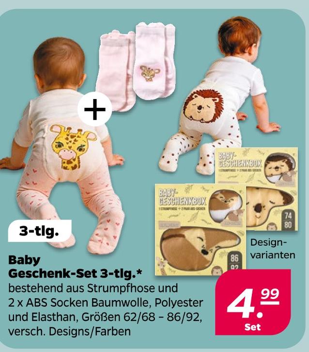Baby Geschenk-Set 3-tlg.