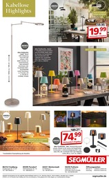 Tischdeko im Segmüller Prospekt Tischdeko im Segmüller Prospekt "LEUCHTEN SPEZIAL" auf Seite 36