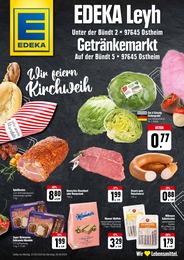 EDEKA Prospekt: "Wir feiern Kirchweih", 2 Seiten, 23.09.2024 - 28.09.2024