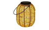 Solar-Tischleuchte, Laterne´ Rattan beige Angebote bei Höffner Stade für 27,00 €