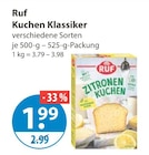 Kuchen Klassiker von Ruf im aktuellen V-Markt Prospekt für 1,99 €