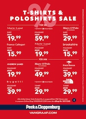 T-Shirt im Peek und Cloppenburg Prospekt in Paderborn Aktueller Peek und Cloppenburg Prospekt mit T-Shirt, "SALE", Seite 20