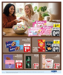 Knabberzeug im EDEKA Prospekt Wir lieben Lebensmittel. auf S. 20