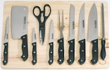 11-tlg. Messerset mit Schneidebrett im Angebot bei Netto mit dem Scottie in Cottbus 11-tlg. Messerset mit Schneidebrett Angebote von SSW bei Netto mit dem Scottie Cottbus für 17,99 €