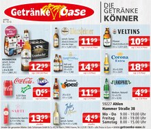 Aktueller Getränke Oase Prospekt für Ahlen und Ungebung, Seite zum blättern Getränke Oase Prospekt Aktuelle Angebote mit Seite in Ahlen und Umgebung